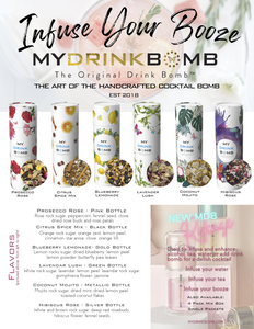 Infuse Your Booze Case Pack MYDRINKBOMB (TM)