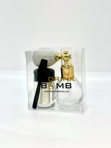 MyDrinkBomb® Limited Edition Valentines ROSE GOLD Drink Dust & Atomizer Kit